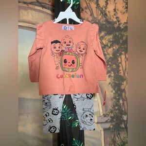 Cocomelon 2 piece long sleeve set